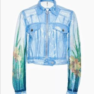 Adam Selman sequin jacket from trunkshow! $695